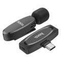 hoco L15 USB-C/Type-C Wireless Lavalier Digital Microphone(Black)
