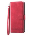 For Xiaomi Redmi A1+ Dierfeng Dream Line Leather Phone Case(Red)