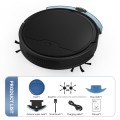BOWAI OB8s Max Household Intelligent Path Charging Sweeping Robot(Black)