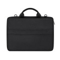 ST11 Polyester Thickened Laptop Bag, Size:14.1-15.4 inch(Black)