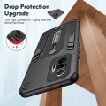 For Xiaomi Redmi Note 10 Pro 4G / Pro Max Variety Brave Armor Finger Loop Holder Phone Case(Black)