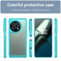 For OnePlus 11 5G Colorful Series Acrylic + TPU Phone Case(Transparent Blue)