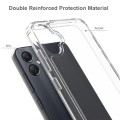 For Samsung Galaxy A05 Scratchproof Acrylic TPU Phone Case(Transparent)