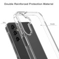 For Samsung Galaxy A15 4G / 5G Scratchproof Acrylic TPU Phone Case(Transparent)