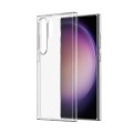 For Samsung Galaxy S24 Ultra 5G Waterproof Texture TPU Phone Case(Transparent)