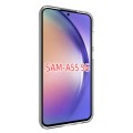 For Samsung Galaxy A55 5G Waterproof Texture TPU Phone Case(Transparent)