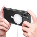 For Samsung Galaxy S23+ 5G MagSafe Magnetic Acrylic TPU Phone Case(Transparent)