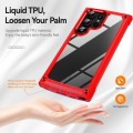 For Samsung Galaxy S24 Ultra 5G TPU + PC Lens Protection Phone Case(Red)