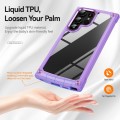 For Samsung Galaxy S24 Ultra 5G TPU + PC Lens Protection Phone Case(Purple)