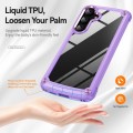 For Samsung Galaxy S24+ 5G TPU + PC Lens Protection Phone Case(Purple)