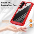 For Samsung Galaxy S24 5G TPU + PC Lens Protection Phone Case(Red)