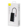 Baseus WKYY030113 5 in 1 USB-C / Type-C to USB3.0x3+HDMI+PD HUB Adapter(Space Grey)