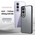 For OnePlus Ace 3V Armor Clear TPU Hard PC Phone Case(Matte Black)