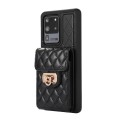 For Samsung Galaxy S20 Ultra Card Slot Leather Phone Case(Black)
