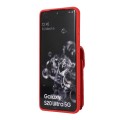 For Samsung Galaxy S20 Ultra Card Slot Leather Phone Case(Red)