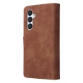 For Samsung Galaxy A54 5G Multifunctional Multi-Card Wallet Phone Leather Case(Brown)
