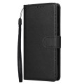 For Samsung Galaxy A54 3 Card Slots Multifunctional Leather Phone Case(Black)