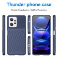 For Xiaomi Redmi Note 12 4G Global Thunderbolt Shockproof TPU Protective Soft Phone Case(Blue)