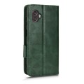 For Samsung Galaxy Xcover 6 Pro Symmetrical Triangle Leather Phone Case(Green)
