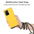 For Xiaomi 11T / 11T Pro Wheat Straw Material + TPU Phone Case with Lanyard(Yellow)
