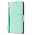 For Samsung Galaxy M14 5G Litchi Texture Pure Color Leather Phone Case(Green)
