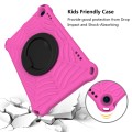 For Amazon Kindle Fire HD 8 2022 / 2020 Spider King Silicone Protective Tablet Case(Rose Red)
