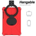 For Samsung Galaxy Tab S6 Lite P610 Spider King Silicone Protective Tablet Case(Red)