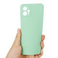 For Motorola Moto G13 / G23 Pure Color Liquid Silicone Shockproof Phone Case(Green)