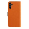 For Samsung Galaxy A54 5G Candy Color Litchi Texture Leather Phone Case(Orange)