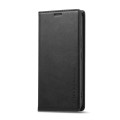For Samsung Galaxy A34 5G LC.IMEEKE RFID Anti-theft Leather Phone Case(Black)