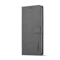 For Xiaomi Redmi Note 12 4G Global LC.IMEEKE Calf Texture Leather Phone Case(Grey)