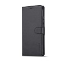 For Xiaomi Redmi 12 4G Global LC.IMEEKE Calf Texture Leather Phone Case(Black)