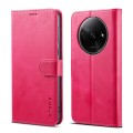 For Xiaomi Redmi A3 LC.IMEEKE Calf Texture Leather Phone Case(Red)