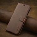 For Xiaomi Redmi A3 LC.IMEEKE Calf Texture Leather Phone Case(Coffee)