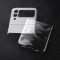 For Samsung Galaxy Z Flip4 5G Transparent Glossy PC Phone Case