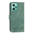 For Xiaomi Redmi Note 12 4G Global Dierfeng Dream Line TPU + PU Leather Phone Case(Green)