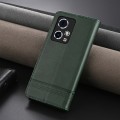 For Honor 90 GT AZNS Magnetic Calf Texture Flip Leather Phone Case(Dark Green)