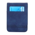 For Samsung Galaxy Z Flip4 5G Dierfeng Dream Line TPU + PU Leather Phone Case(Blue)