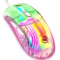 X400 7 Keys Transparent RGB Wired Gaming Mouse