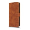 For OnePlus Nord CE 3 Skin Feel Magnetic Flip Leather Phone Case(Brown)