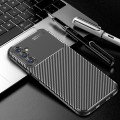 For Samsung Galaxy M14 Carbon Fiber Texture Shockproof TPU Phone Case(Black)