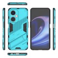 For OnePlus Nord CE 3 Punk Armor 2 in 1 PC + TPU Phone Case with Holder(Blue)