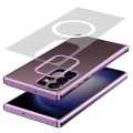 For Samsung Galaxy S22 Ultra 5G MagSafe Magnetic PC Phone Case(Purple)