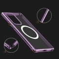 For Samsung Galaxy S22 Ultra 5G MagSafe Magnetic PC Phone Case(Purple)