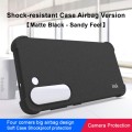 For Samsung Galaxy S23+ 5G imak Shockproof Airbag TPU Phone Case(Matte Black)