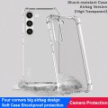 For Samsung Galaxy S23+ 5G imak Shockproof Airbag TPU Phone Case(Transparent)