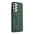 For Samsung Galaxy A53 5G Ultra-thin Shockproof Phone Protective Case with Holder(Green)