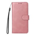 For Xiaomi Redmi Note 12 4G Global Classic Calf Texture Flip Leather Phone Case(Rose Gold)