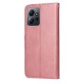 For Xiaomi Redmi Note 12 4G Global Classic Calf Texture Flip Leather Phone Case(Rose Gold)