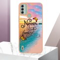 For Nokia C31 Electroplating IMD TPU Phone Case(Dream Butterfly)